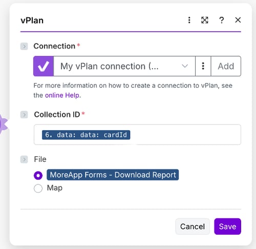 Make vPlan Collection ID