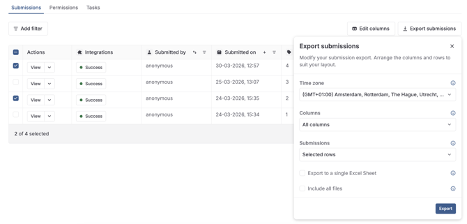 export-selected-columns
