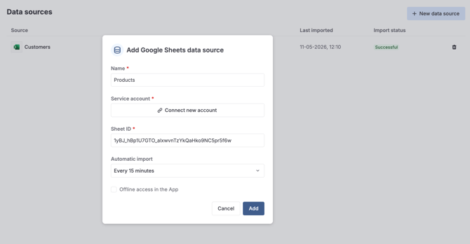 import-export-google-sheets