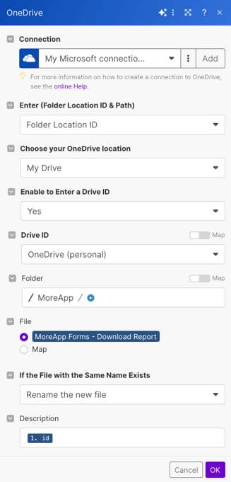 onedrive-conecta-moreapp-make